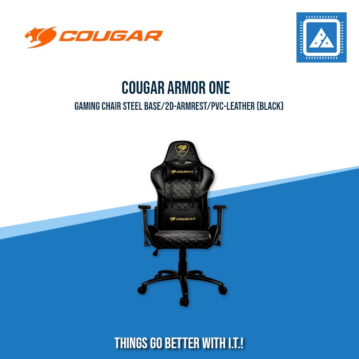 COUGAR ARMOR ONE EVA GAMING CHAIR STEEL BASE/2D-ARMREST/PVC-LEATHER COUGAR ARMOR ONE EVA GAMING CHAIR STEEL BASE/2D-ARMREST/PVC-LEATHER